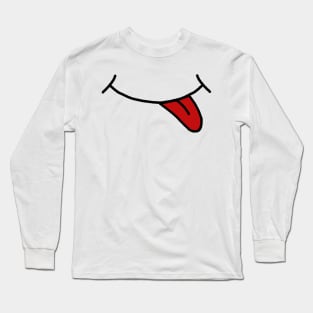 Tongue Out #1 Long Sleeve T-Shirt